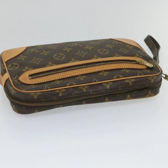 LOUIS VUITTON Monogram Marly Dragonne GM Clutch Bag M51825 LV Auth 57439 - Picture 8 of 14